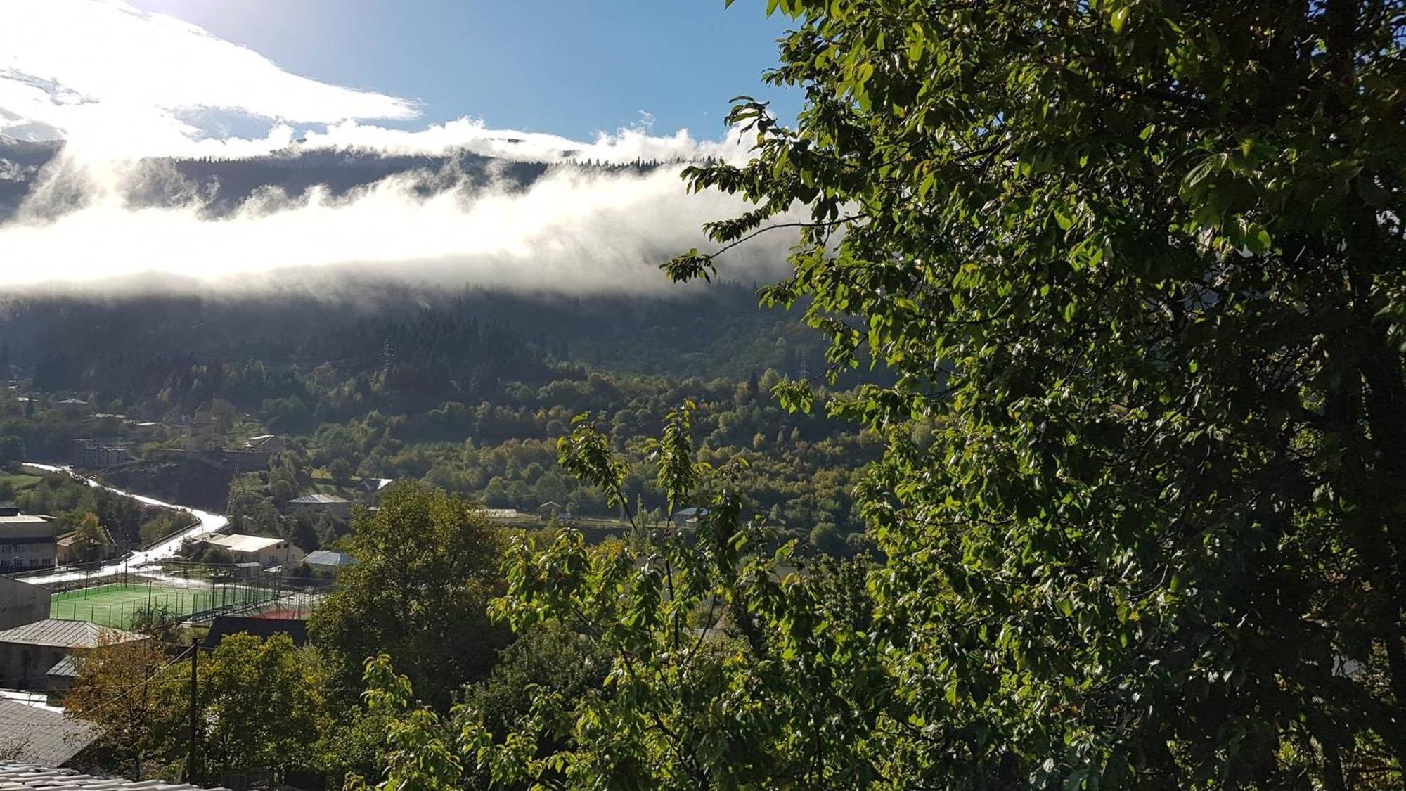 Hilltop Mestia Otel Dış mekan fotoğraf